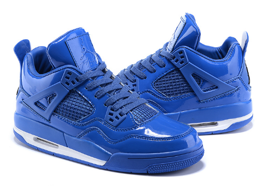 Air Jordan 4 Retro 11Lab4 Royal Blue Shoes - Click Image to Close